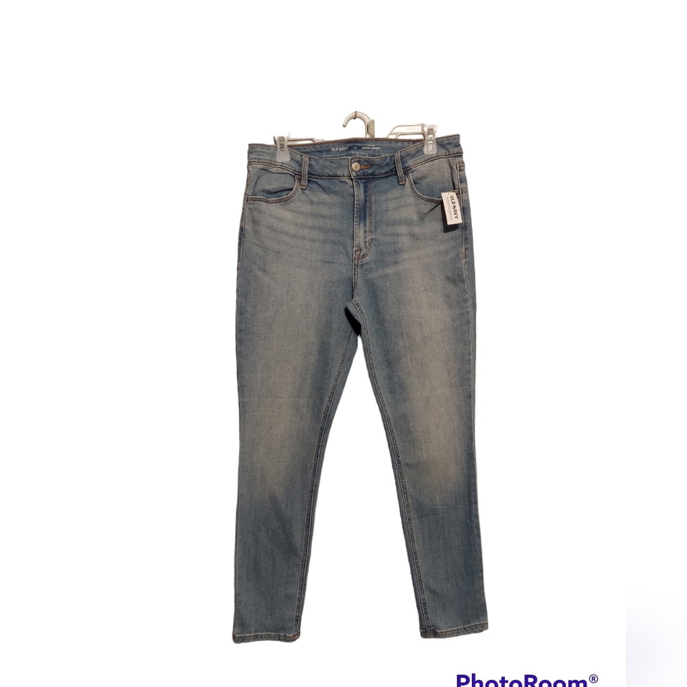 Old Navy Women's Skinny Jeans - Light Blue